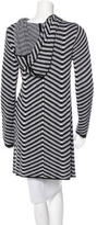 Thumbnail for your product : Alice + Olivia Patterned Hooded Cardigan