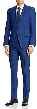 Boss Huge/Genius Tonal Plaid Slim Fit Suit - ShopStyle