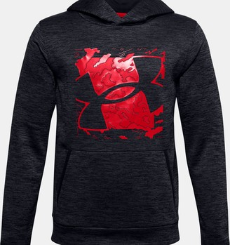 under armour hoodie black kids