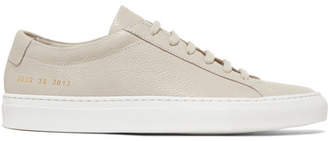 Common Projects Original Achilles Leather Sneakers - Beige