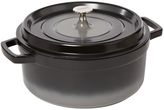 Thumbnail for your product : Linea Black Cast Aluminium Round Casserole Dish, 24cm