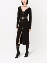 Thumbnail for your product : Dolce & Gabbana Zip-Fastening Midi Dress