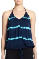 Thumbnail for your product : Young Fabulous & Broke Jared Tie-Dye Halter Top