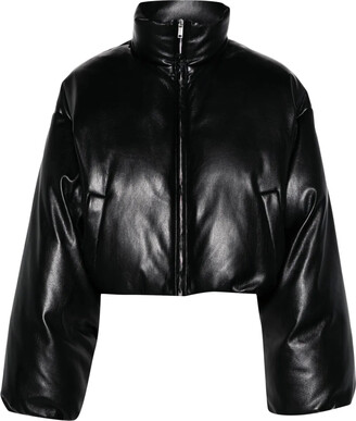 J.Kim Black Bale Puffer Jacket - ShopStyle