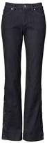 Thumbnail for your product : Banana Republic Logan Trouser-Fit Denim Button-Side Pants