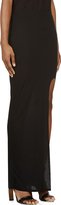 Thumbnail for your product : Helmut Lang Black Jersey Maxi Skirt