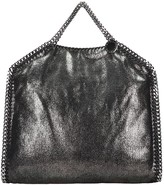 Thumbnail for your product : Stella McCartney Falabella Tote In Silver Faux Leather
