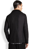 Thumbnail for your product : HUGO Stretch Wool Zip Jacket