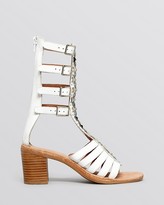 Thumbnail for your product : Jeffrey Campbell Flat Gladiator Sandals - Klamath Block Heel
