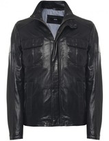 Thumbnail for your product : Boss Black Hugo Gekunos Leather Jacket