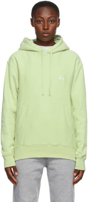 stussy yellow hoodie