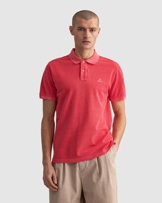 Gant Men's Pink Short Sleeve Polos - Sunbleached Pique Polo - Size One  Size, 2XL at The Iconic - ShopStyle