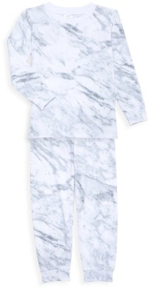 Esme Little Boy's & Boy's Marble 2-Piece Pajama Set