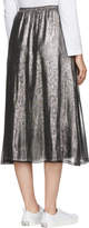 Thumbnail for your product : McQ Silver Lurex Falling Skirt