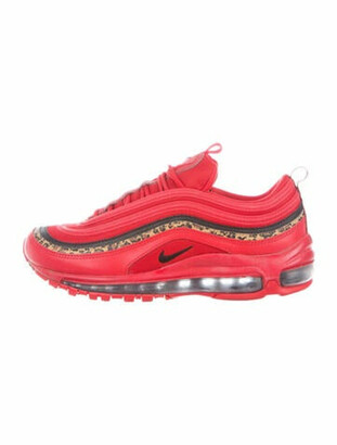 Nike Air Max 97 Leopard Pack Red Sneakers Leopard - ShopStyle