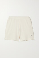 Thumbnail for your product : Alo Yoga Muse Ribbed-knit Shorts - Cream - small