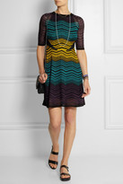Thumbnail for your product : M Missoni Crochet-knit dress