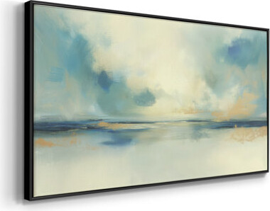 Lark Manor Abstract Series-DXCIX- Framed Gallery Wrapped Canvas -Ready to Hang