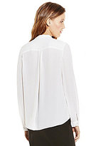 Thumbnail for your product : Vince Camuto Wrap-Front Keyhole Blouse