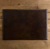 Thumbnail for your product : Restoration Hardware Artisan Leather Desk Mat Chocolate