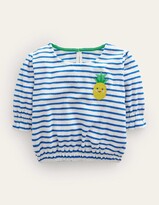 Thumbnail for your product : Boden Embroidered Towelling Top