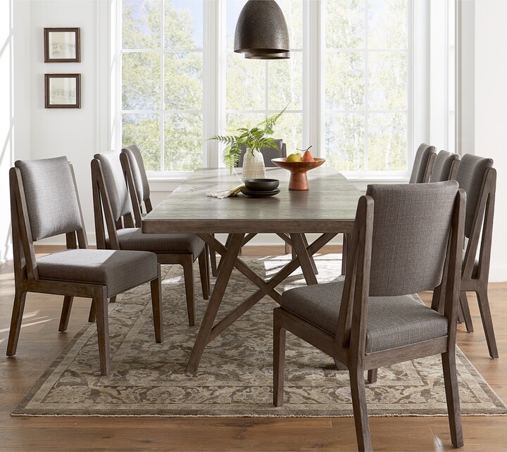 Furniture Milton Park 9Pc. Dining Set (Rectangular Table & 8 Side