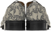 Thumbnail for your product : Vivienne Westwood Grey Orb Utility Derbys