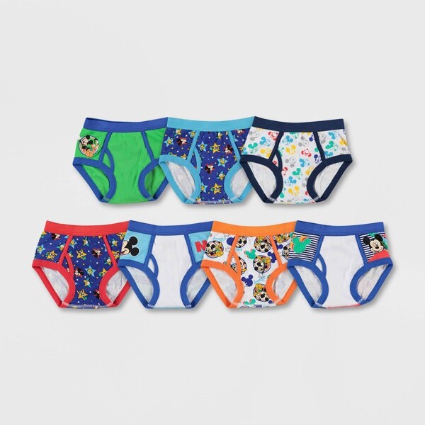 Disney Toddler Boy' 7 Pack Underwear Mickey Moue by Handcraft 2T-3T -  ShopStyle