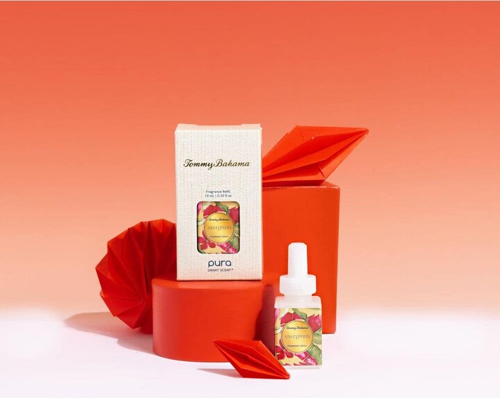 Pura Evergreen by Tommy Bahama - Fragrance Refill for Smart Fragrance Diffusers (2-Pack)