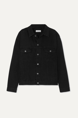 balenciaga jean shirt