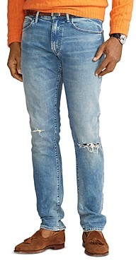 Polo Ralph Lauren Sullivan Slim Stretch Jeans in Blue - ShopStyle