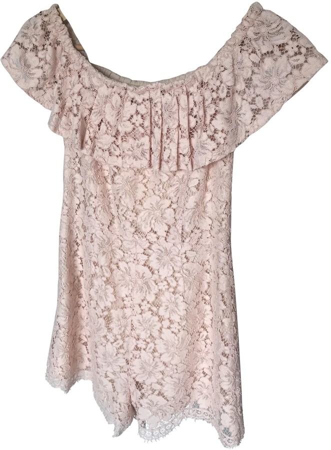 sandro pink jumpsuit