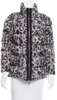 Thumbnail for your product : Moncler Gamme Rouge Leopard Print Puffer Jackett