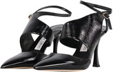 Thumbnail for your product : Jimmy Choo Black Leather Traci 90 Size EU 37.5