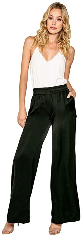 womens high waisted pull on pants