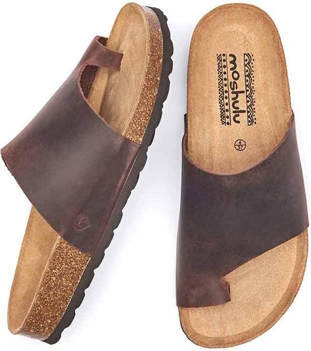 Moshulu 'Lunan' Toe Loop Cork Footbed Sandals ShopStyle