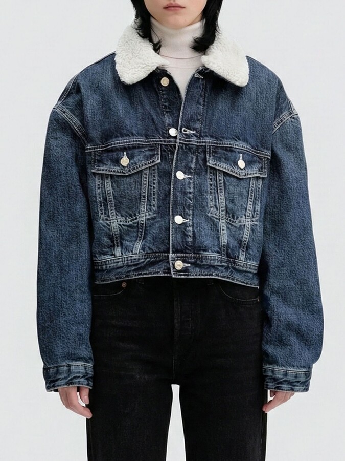 Tommy Jeans Jacket Woman color Denim