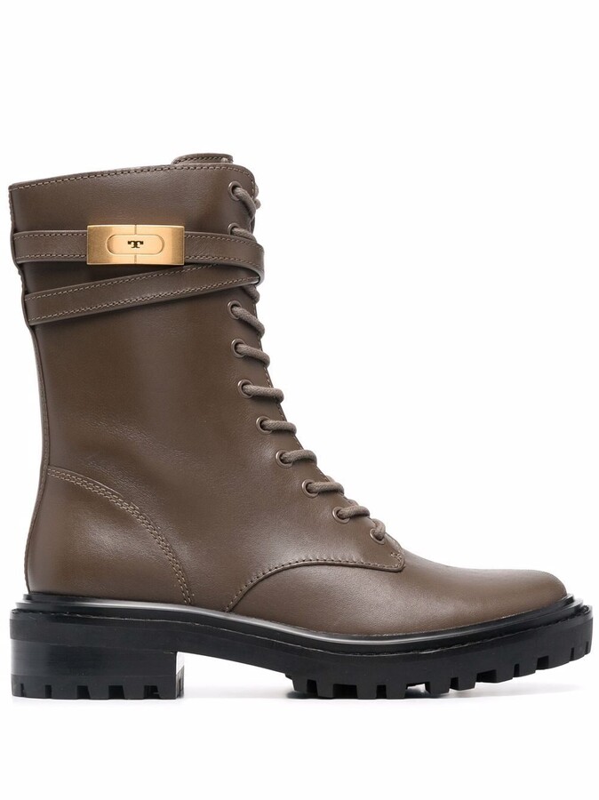 tory burch combat boots