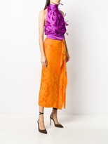Thumbnail for your product : ATTICO Feather Embellished Sleeveless Top
