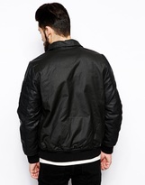 Thumbnail for your product : Ringspun Jacket with Leather Look Sleeves