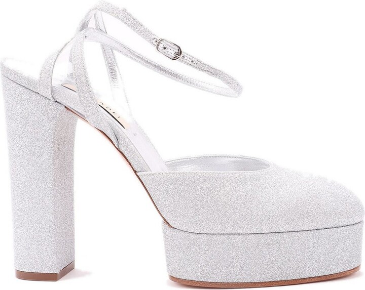Casadei Betty Citylight Round-toe Platform Pumps