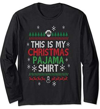 This is My Christmas Pajama Shirt Ugly Christmas Sweater Tee