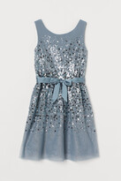 Thumbnail for your product : H&M Sequined tulle dress
