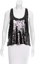 Thumbnail for your product : Mes Demoiselles Sequin Sleeveless Top