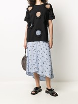 Thumbnail for your product : Viktor & Rolf Lovely Daisies cut-out T-shirt