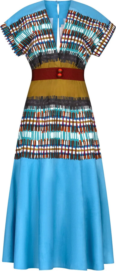 Silvia Tcherassi Sakura midi dress