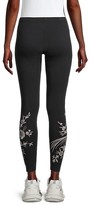 Thumbnail for your product : Johnny Was Oriana Embroidered Jersey Leggings