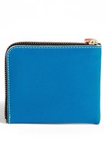 Thumbnail for your product : Comme des Garcons Men's 'Super Fluo' Half Zip French Wallet - Blue