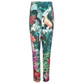 Thumbnail for your product : Issa Silk Printed Toadstool Trouser