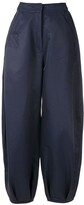 Thumbnail for your product : ALUF Ceci cropped wide-leg trousers